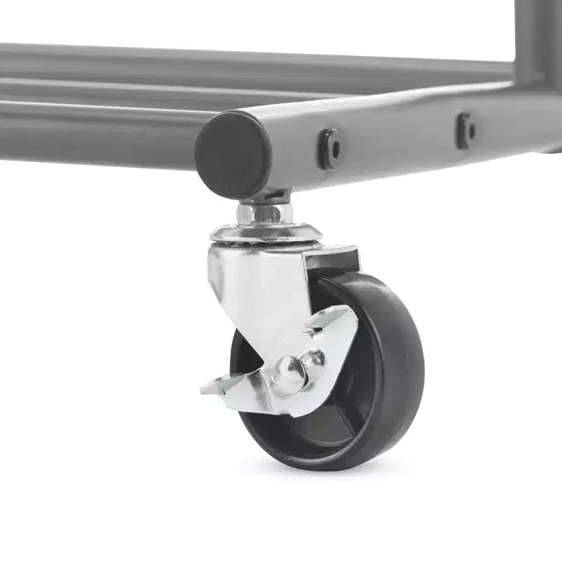 Portant à vêtements convertible gris 1 pièce