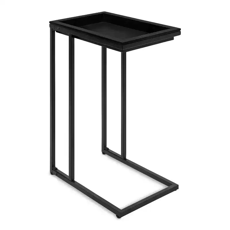Table d'appoint en C Lockridge en bois et métal