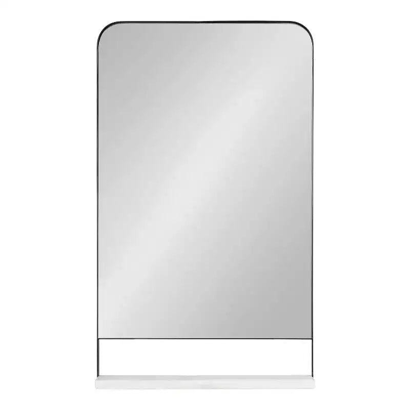 Miroir mural en arc Chadwin 20x34 avec étagère