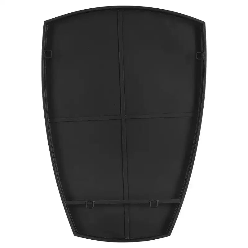 Miroir Mural Shield Satin Noir 25 1/4 x 36