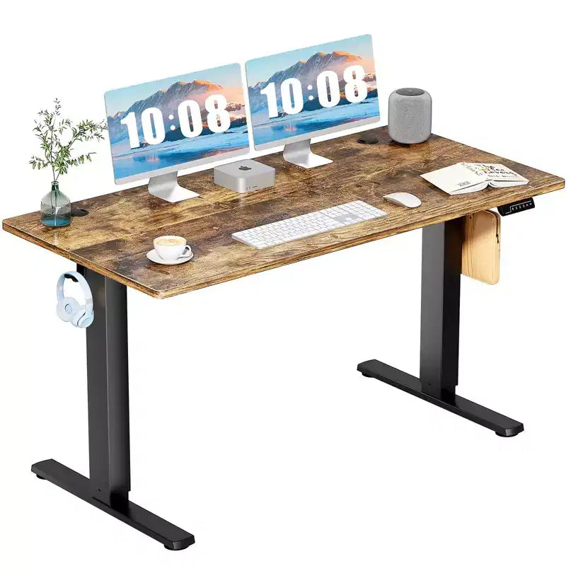 Bureau debout réglable en hauteur de 55 po de large